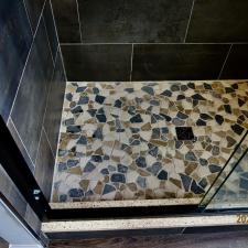 Stone-shower-floor-walk-in-shower-Cherry-Hill-NJ 1