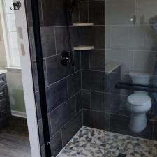 Stone-shower-floor-walk-in-shower-Cherry-Hill-NJ 2